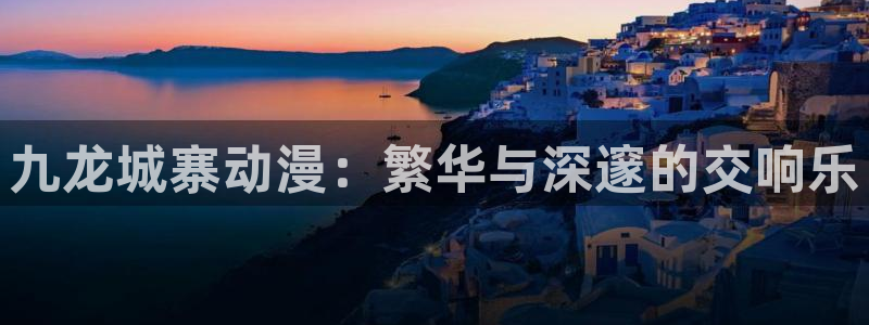 喵趣漫画无删减：九龙城寨动漫：繁华与深邃的交响乐
