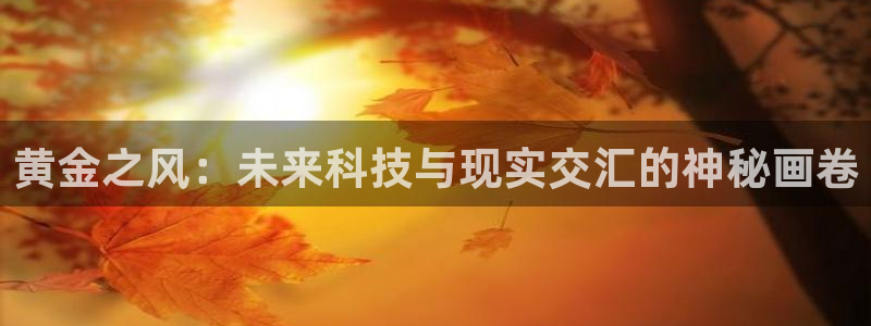 喵趣,漫画：黄金之风：未来科技与现实交汇的神秘画卷
